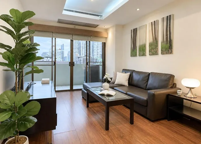 公寓 Near Bts L Spacious 57 Sqm L Work-friendly *